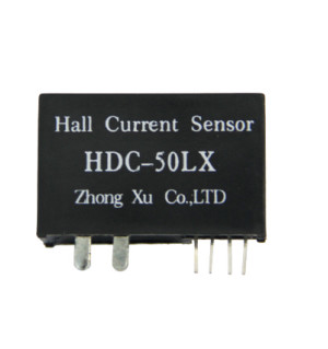Hall Effect Current Sensor HDC-50LX  Output For PCB Mounting Wide Temperature Range -40℃ To 85℃