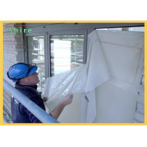China Self Adhesive Window Glass 70micron 1220mm Anti Dirt PE Protection Film wholesale