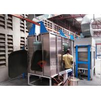 Reciprocator Fully Automatic Powder Coating Production Line For Baking Booth
