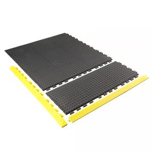 China PVC Material Floor Anti Fatigue Standing Mat , Rubber ESD Anti Fatigue Floor Mat supplier