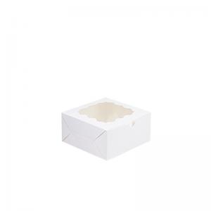 OEM ODM Food Container Paper Box Disposable For Donut Cupcake Cake