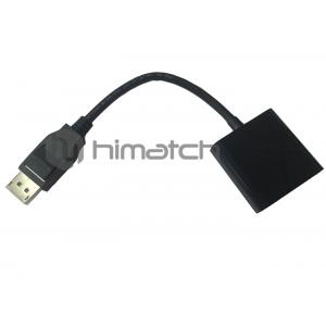 China High Definition Displayport 1.2 Male To DVI Female 1080P DP Video Cable supplier