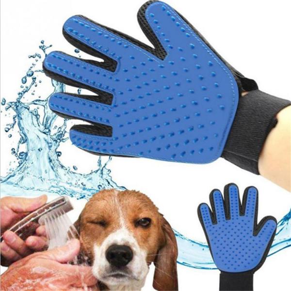 Pet Grooming Glove For Cats Hair Brush Comb Dog Cleaning Massage Glove Animal