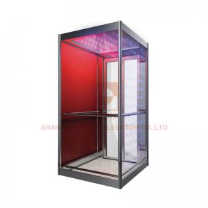 Mirror Stainless Steel Luxury Elevator Cabin Decoration For Elevator Lift