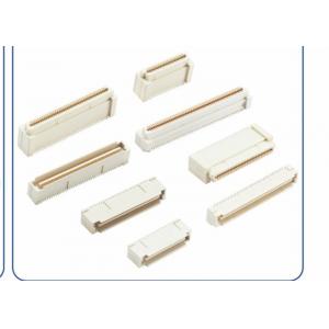 China 0.8mm, Board to Board Connectors, Plug/Socket, White, Phosphor Bronze. supplier