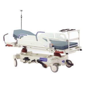 Hydraulic ABS Hospital Nursing Bed Transfer Stretcher Emergency Bed For Patient