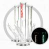 Phoenix 12 Inches Straight Tube Glass Smoking Water Pipe Ingot Ice Bongs Hookah