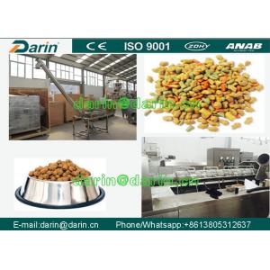 China DARIN Twin Screw dog food extruder with ISO , Feed Pellet Production Line supplier