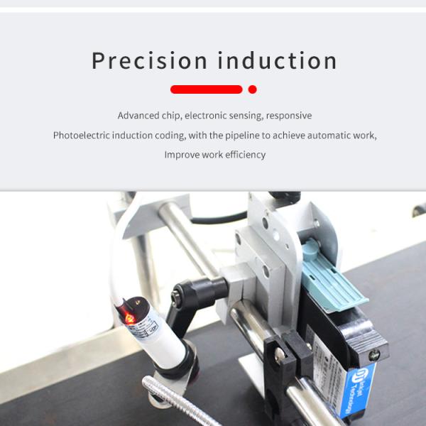 Full Auto Expiry Date Coding Logo TIJ Inkjet Printer Online Machine with Blue Ink