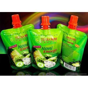 China Fruit Juice Spout Pouch Packaging With Cap supplier