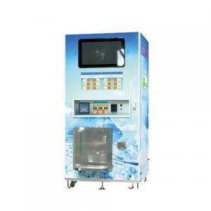 220 Volt Ice Making Pure Water Vending Machine With CE ISO Certificate