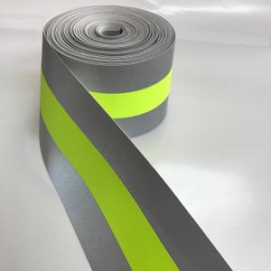 China 1/2 Inch 1 Inch Self Adhesive Reflective Tape For Clothing Car Cover Camping Tent Taffeta Fabric supplier