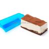 Amazon Popular Sale Blue Color Customized Silicone Loaf Toast Bread Cake Mold