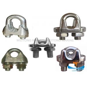 DIN1142 JIS Type Stainless Steel Wire Rope Clamp For Marine Or Construction