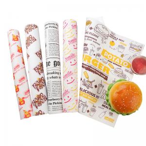 China Non Toxic Custom Wrapping Paper , Food Packing Paper Hygiene No Fluorescer supplier