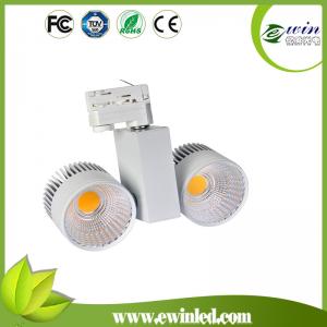 China 110v/230vAC 100lm/w CRI>82 2*30W LED COB Tracklight supplier