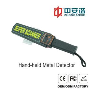 China Detector de metais à mão sensível alto do varredor HHMD do corpo MD-3003B1 com diodo emissor de luz/alarme da vibração supplier