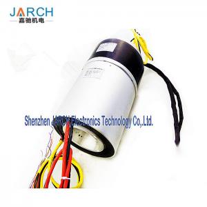 China 4 Hydrualic Hole Electrical Slip Ring 5000 Psi 0 - 20rpm Speed For Excavator wholesale