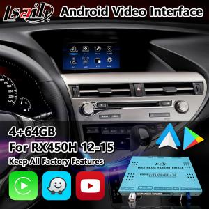 China Lsailt Android Multimedia Video Interface for Lexus RX 450H 350 270 F Sport AL10 2012-2015 supplier