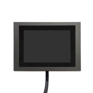 China IP65 8 pulgadas impermeable montado en la pared monitor industrial de pantalla táctil capacitiva plana verdadera Interfaz USB HDMI supplier