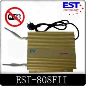 China 30dBm Wifi / Blue Tooth / Wireless Video Jammer EST-808FII With 2 Antenna supplier