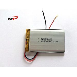 China Energy Saving Lithium AA Polymer Battery High Rate 3.7V 1500mAh supplier