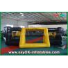 Football Inflatable Games PVC Seal Inflatable Soccer Field Kids Indoor / Outdoor