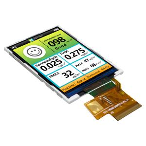 China 280cd/m2 líquido Crystal Display Module, pantalla TFT-H028C2QVTST3N45 de 2,8 pulgadas de 240x320 TFT wholesale