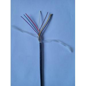 China Type RTD 7 X 24 AWG Thermocouple Cable PTFE Jacket With Stainless Steel Shield supplier