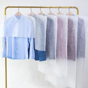 Los portatrajes de encargo al por mayor de Logo Non-Woven Fabrics Dust Cover para la protección de la ropa de la ropa polvo protectores contra