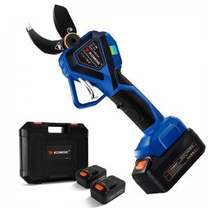 China Navy Blue Tree Branch Cutter Battery Operated 21V With 8 Hour Working Times supplier