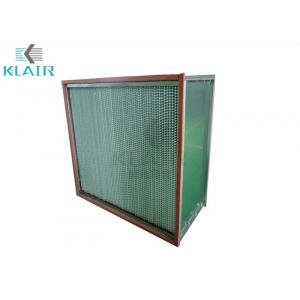 China 250℃ High Temperature Hepa Filter For Pharma Industry / Food Processing supplier