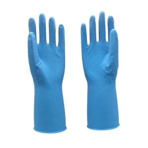 Household Latex Kitchen Gloves For Washing Dishes No Slipping Longer Use Time