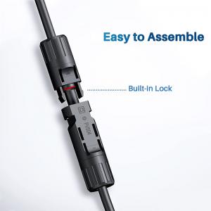 China 1000V Male To Female Solar Connectors For Solar Panel Wire With Adapter Tool Kit supplier
