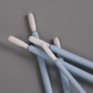 China Industry Lint Free Disposable Single Layer Flexible Head Camera Sensor Polyester Microfiber Head Cleaning Swabs supplier
