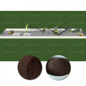 Organic Fertilizer Powder Production Line for Handling Poultry Manure and Municipal Waste