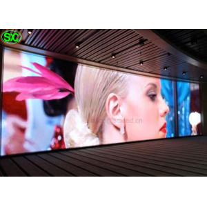 China Open P6mm Advertising Video LED Screen , Front service LED Panel Cree Lamp supplier