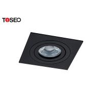 China Adjustable Square Recessed Downlights Cutting 80mm Gu10 Downlight Fixture on sale