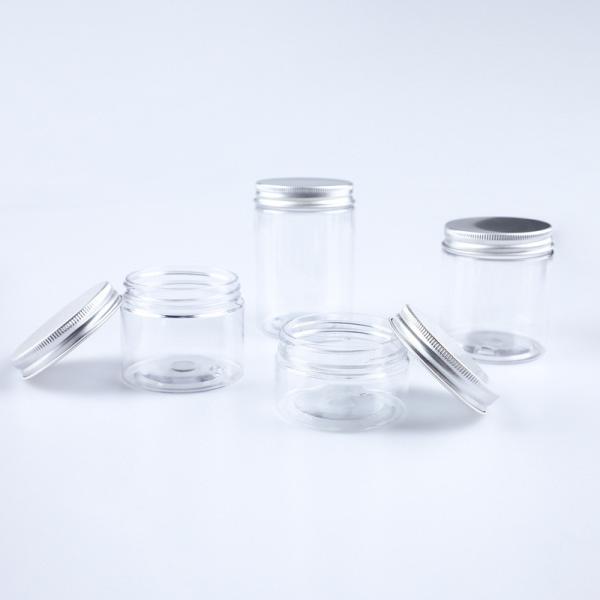 Hot Style Plastic Jar with Transparent Lid Plastic Storage Jar with Lid Round Jar with Lid Plastic with New Design
