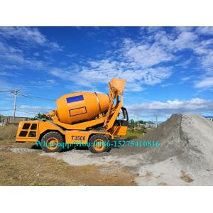 Computerized Road Construction Equipment , Small Concrete Mixer Machine All Wheel Drive