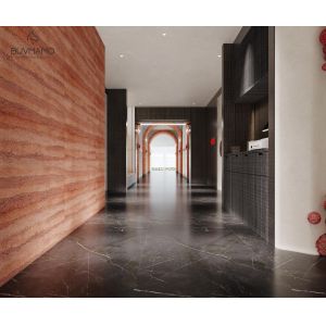 Custom OEM ODM Wall Cladding Panel Endurable Composite Wall Cladding Polyester Fibre