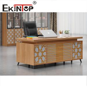 Escritorio de oficina de madera de personal de la tabla de Seater del escritorio de oficina del panel de los muebles uno