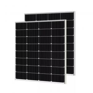 China Monofacial 100W PV Module Mono Photovoltaic Half Cell PV Module For Home System supplier