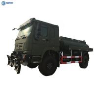 China SINOTRUK HOWO 4x4 All Wheel Drive 290hp 5000L Fuel Tanker Truck With Pump on sale