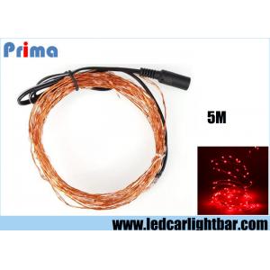 China 6W 12V Christmas 0603 LED Strip Lights 5m Length 100 LEDs IP68 Waterproof supplier