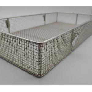 China Heat Resistance Metal Mesh Cloth , Wire Mesh Baskets Non - Poisonous 200 Mesh supplier