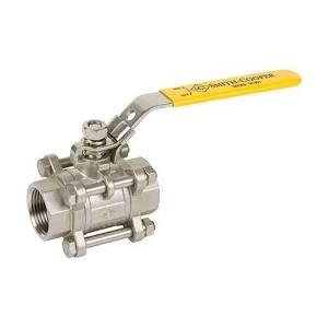 China Internal Threaded Full Bore 3 Piece Ball Valve 1 Ss316l Pn16 supplier