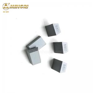 China SS10 Russian Stone Cuttings Carbide Brazed Tips Bk8 Tungsten Carbide Tips supplier