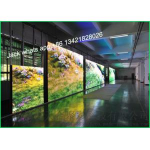 China IP65 Indoor RGB Led Screen Rental With Auto Power On / Off Die - Casting Aluminum supplier