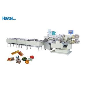 China Auto Sealing Chocolate Fold Wrapping Machine Frequency Control Save Labor Cost wholesale